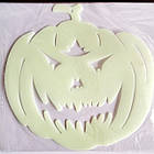 Фосфорний підвісний гарбуз на Хелловін, 25х25 см, фото 2