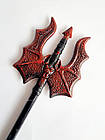 Пластиковий Тризуб на Хелловін маленький, 56 см, фото 2