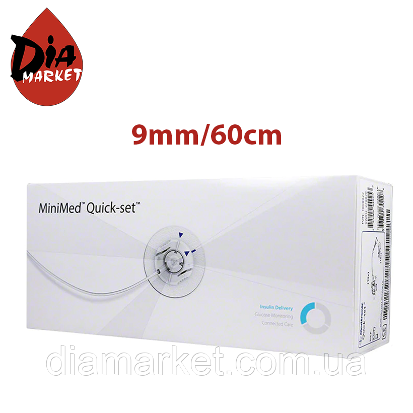 Катетери для інсулінової помпи Quick-Set Medtronic ММТ-397 9/60 1 штука