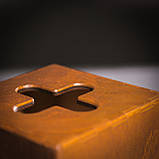 Дерев'яний диспенсер для серветок. Серветниця квадратна, ручної роботи., фото 4