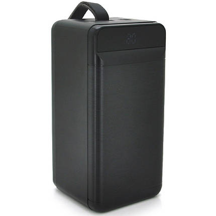 Портативний Power Bank XO-PR160 80000 mAh зовнішній акумулятор повербанк для смартфона швидка зарядка ліхтарик, фото 1