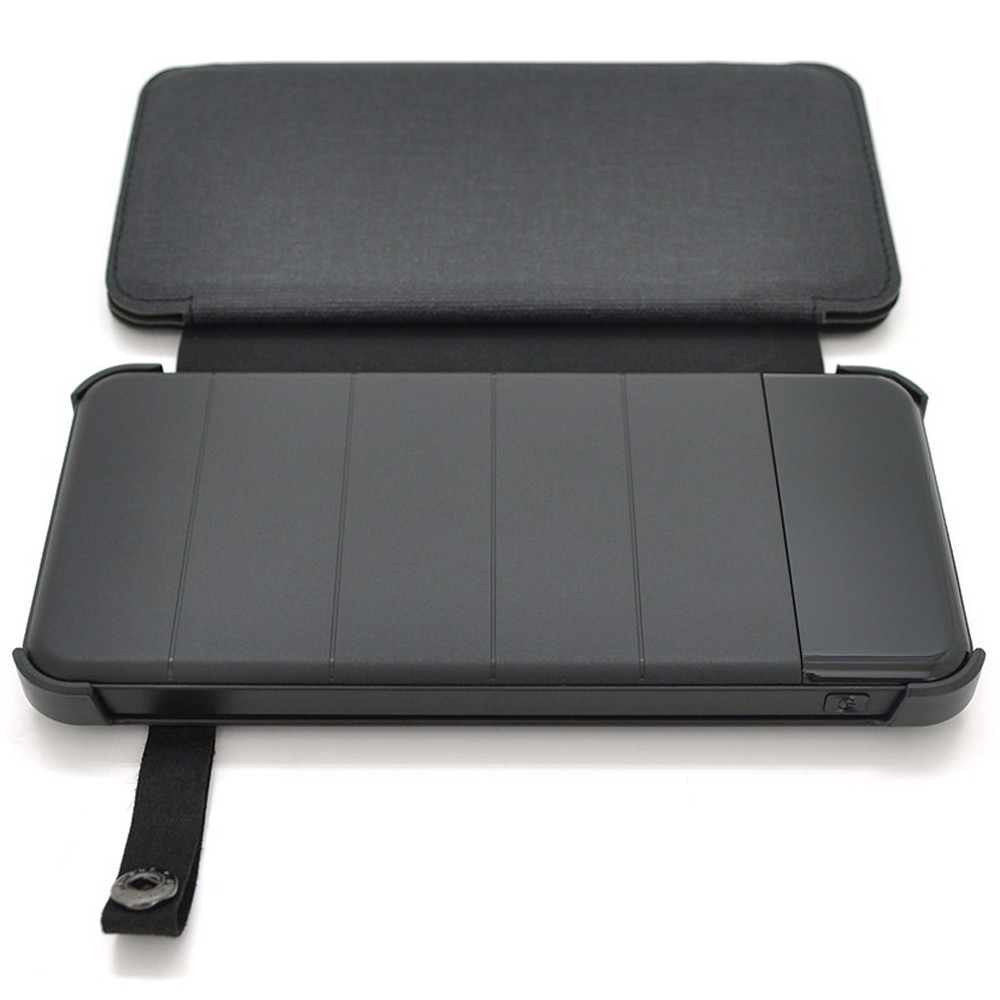 Портативний Power Bank Solar RH-20000N6W 20000 mAh повербанк для смартфона з сонячною батареєю і ліхтариком