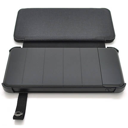Портативний Power Bank Solar RH-20000N6W 20000 mAh повербанк для смартфона з сонячною батареєю і ліхтариком, фото 1