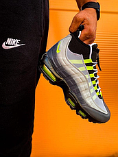 Чоловічі кросівки Nike Air Max 95 Sneakerboot Greedy Black/Volt/Orange 806809-078, фото 4