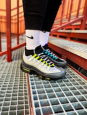 Чоловічі кросівки Nike Air Max 95 Sneakerboot Greedy Black/Volt/Orange 806809-078, фото 5