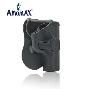 Тактична кобура Amomax Level II для Макарова PM, ICS PM2 Black Paddle, фото 1