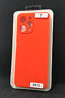 Чехол для телефона Xiaomi Redmi 12 Silicon Original FULL №7 New apricot (4you)