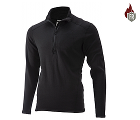 Негорючий пуловер Massif Flamestretch Pullover, Розмір: Medium, флісовий, Колір: Black