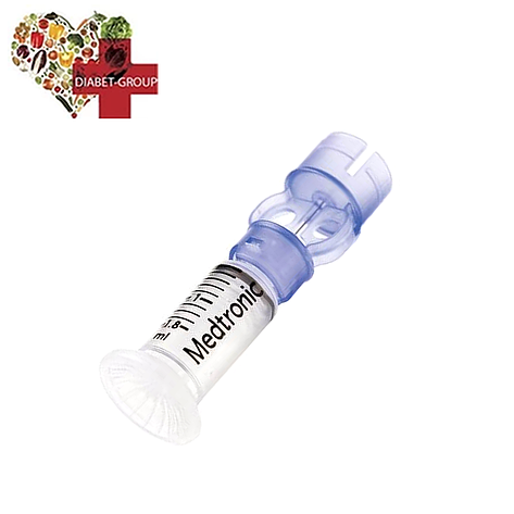 Резервуари для інсулінової помпи Medtronic 1,8 мл MMT-326A, 1 шт., фото 1