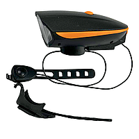 Фара с сигналом FY-058 зарядкой под USB SA-3 оранжевый