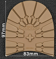 Набійка TANK (Dunlop), р. 43/44, , товщ. 8 мм, кол. карамель