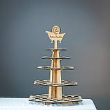 Торговий 5-ярусний стенд для бомбочок для ванн. Підставка для бомбочок., фото 6