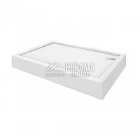 Душовий піддон Qtap Tern 3012812 120x80x12 см + сифон (TERN3012812)