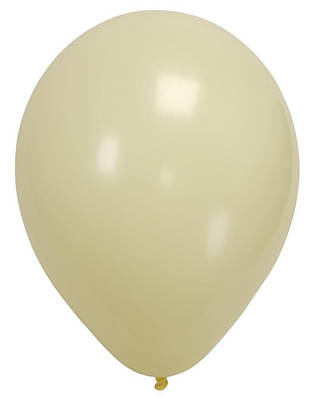 Sempertex 12"/ Пастель Жовтий макарун. Шары латексные пастель без рисунка Мін.замовлення 5 шт