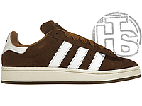 Мужские кроссовки Adidas Campus Bark Brown White GY6433