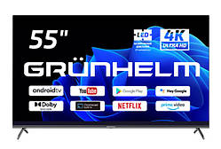 Телевизор Grunhelm Q55U701-GA11V 55" SMART TV T2