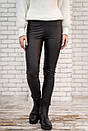 Стильні якісні шкіряні лосини на хутрі, модні лосини еко шкіра на хутрі. Теплі зручні лосини на хутрі"Сібіл", фото 5