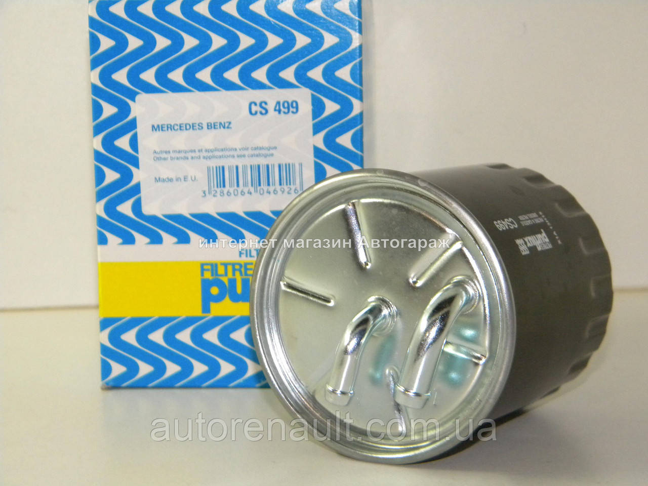 Топливный фильтр на Мерседес Спринтер 906 2.2CDI(OM646LA) 3.0CDI 2006-> PURFLUX (Франция) CS499 - фото 1 - id-p343448299