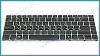 Клавіатура для ноутбука HP ProBook 5330 5330M SILVER FRAME BLACK RU BackLight