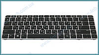Клавіатура для ноутбука HP EliteBook 745 G3 745 G4 840 G3 840 G4 848 G3 848 G4 SILVER FRAME BLACK RU BackLight