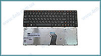 Клавиатура для ноутбука LENOVO IdeaPad G570 G575 G770 G780 Z560 Z565 BLACK FRAME BLACK RU