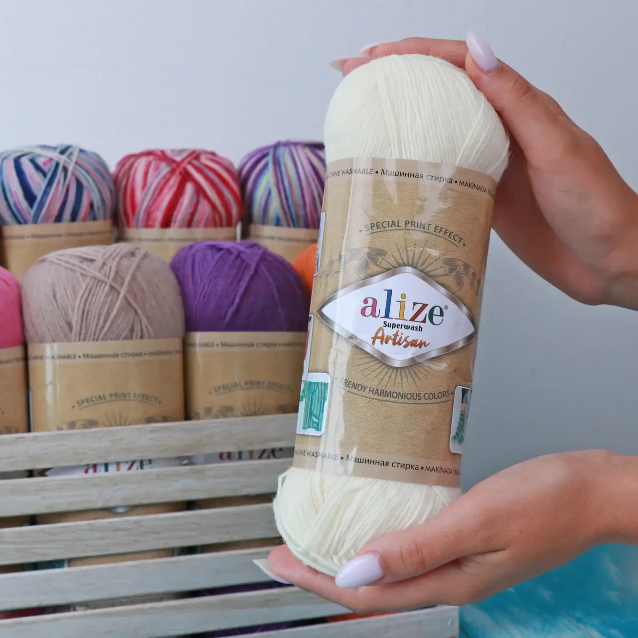 Пряжа ALIZE Superwash Artisan-56