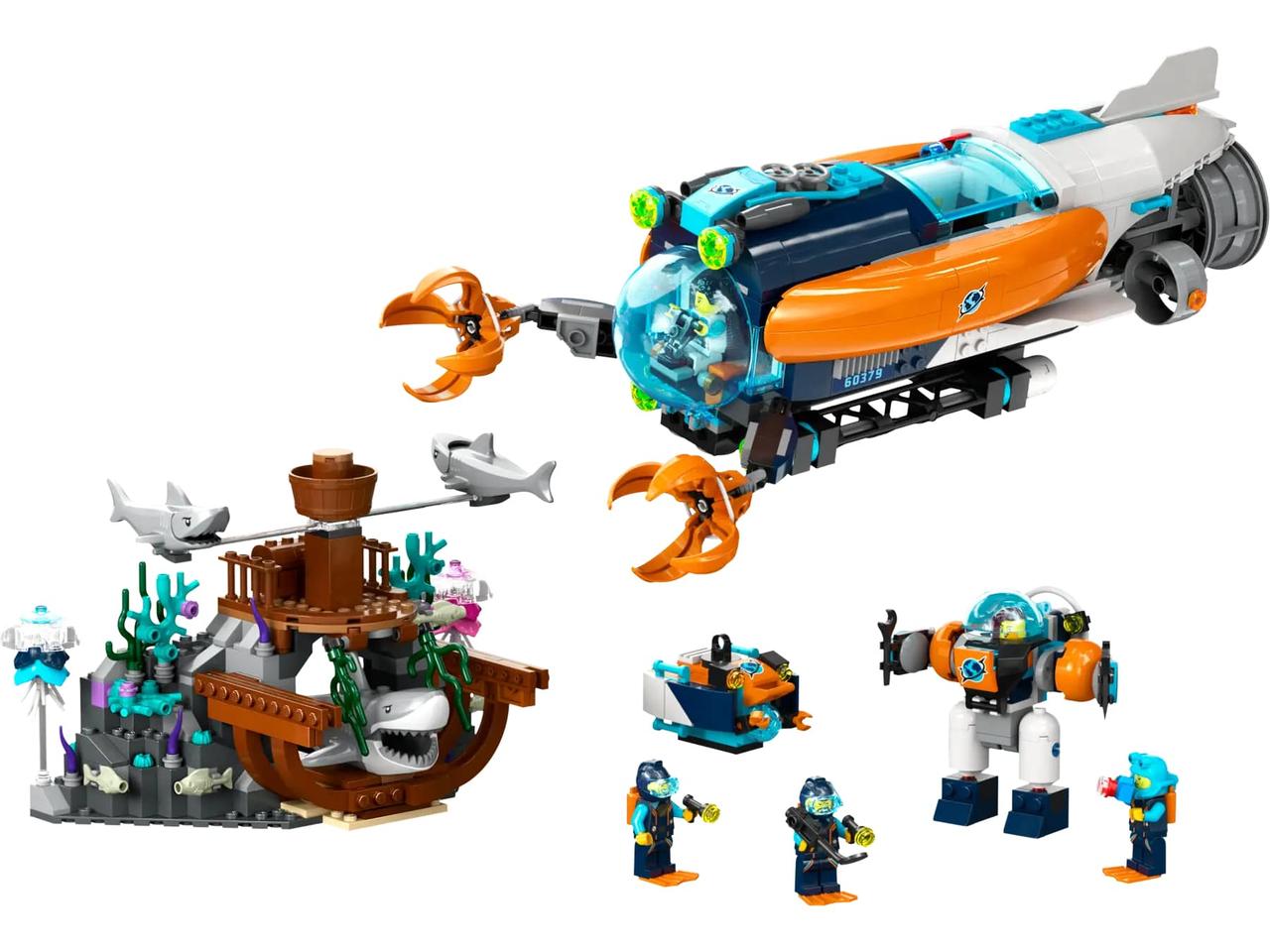 LEGO Конструктор City Глибоководний дослідницький підводний човен  Baumar - Доступно Кожному