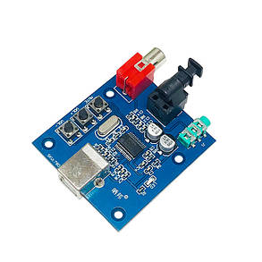 Плата MP3 стереоплеєр декодер USB+TF+Bluetooth 5.0+FM, фото 1