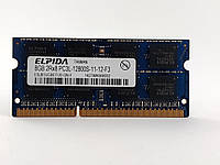 Оперативная память для ноутбука SODIMM Elpida DDR3L 8Gb 1600MHz PC3L-12800S (EBJ81UG8EFU0-GN-F) Б/У