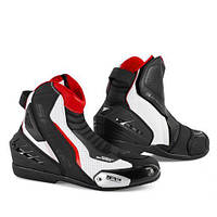 Shima SX-6 Short Boots Black/White/Red, EU41 Мотоботинки спортивные