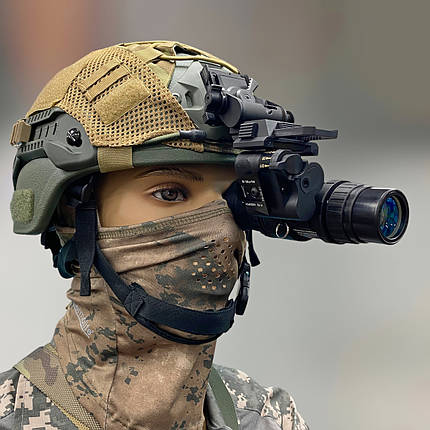 Монокуляр нічного бачення Spina optics PVS-18, 1х32, цифровий, кріплення на шолом, підсумок, фото 1