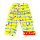 Дитяча піжама тонка р. 116-122 для хлопчика тканина КУЛІР 100% тонкий бавовна ТМ Авекс 3186 Жовтий, фото 3