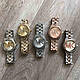 Жіночі годинники Michael Kors якісні . Брендові наручний годинник з камінням золотисті сріблясті, фото 4