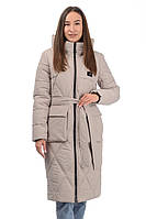Женское зимнее пальто «Ромб»