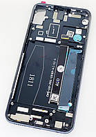 Дисплей (экран) для Asus ZenFone 5 (ZE620KL) + тачскрин, черный, с передней панелью серебристого, оригинал