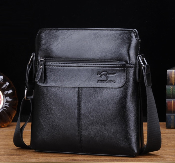 Качественная мужская сумка планшетка Кенгуру, сумка-планшет на плечо для мужчин - фото 1 - id-p1991578798
