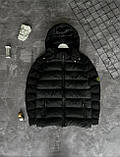 Чоловіча зимова куртка Stone Island M1689 чорна, фото 8