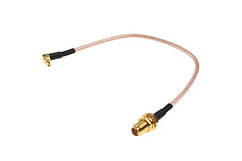 50 шт. - Антенний кабель RG316 20 см кутовий (MMCX - RP-SMA F)