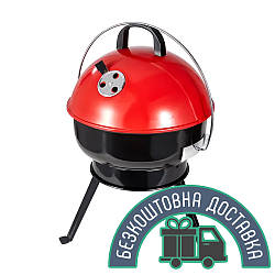 Вугільний гриль-барбекю портативний (садж, пікнік)