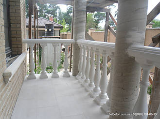 Балясины Киев | Бетонная балюстрада в Пуще  Киевская область 3