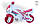 Іграшка толокар рожевий Мотоцикл звук, світло ТехноК (6368), фото 2