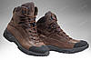 Тактичні демісезонні черевики / всесезонне військове взуття на мембрані GROM (dark brown), фото 2