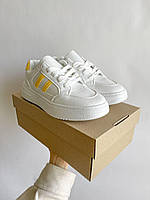 Sneakers Low White Yellow