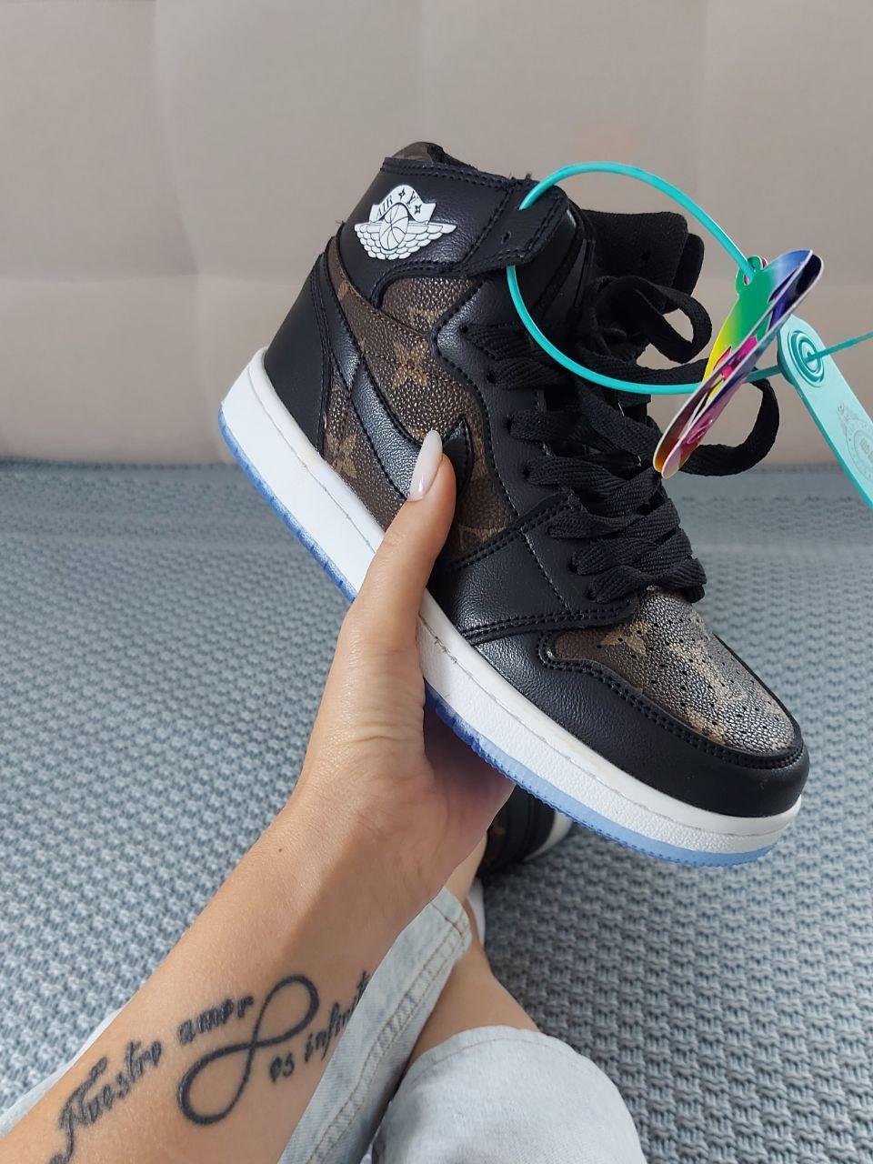 Кроссовки Nike Air Jordan 1 Женские,мужские Найк аир джордан (ID ...