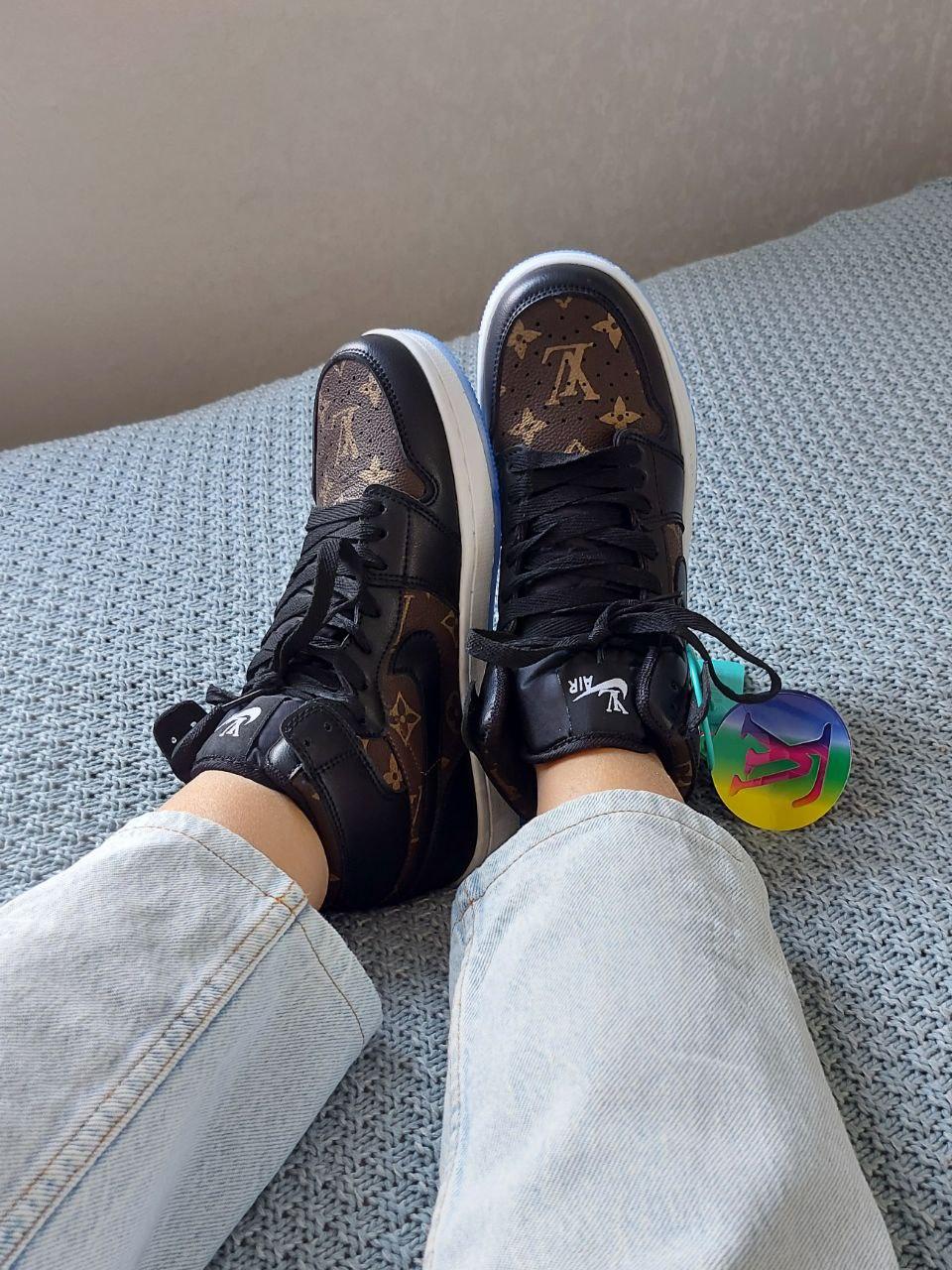 Кроссовки Nike Air Jordan 1 Женские,мужские Найк аир джордан (ID ...