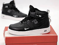 Nike Air Force Winter Black Fur