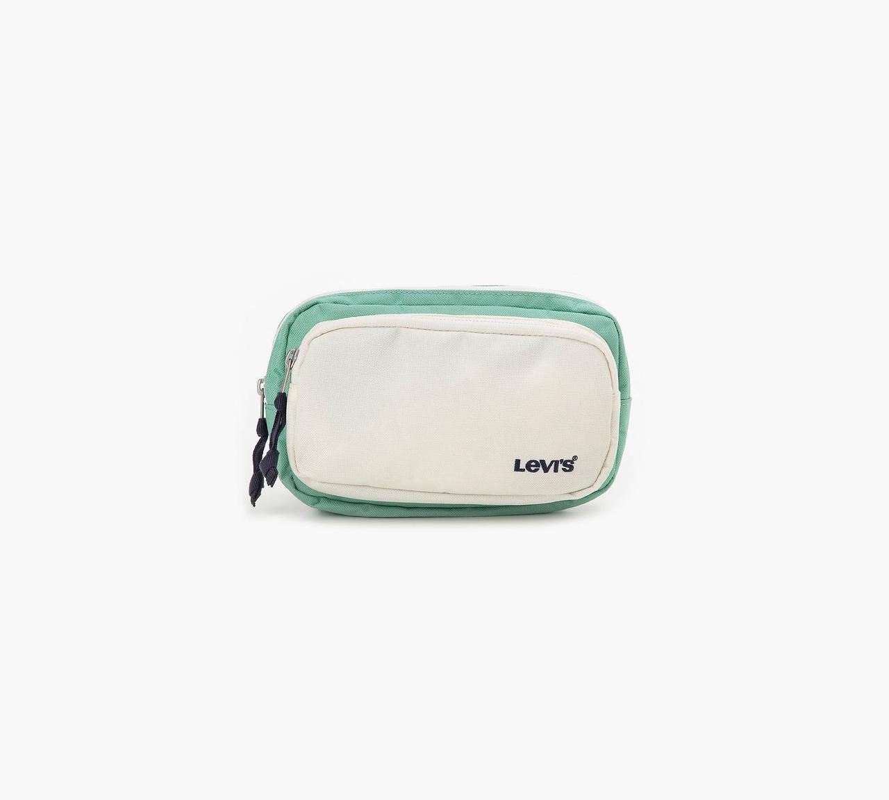 Поясна сумка-слінг Levi's бананка 1159791756 (Бірюзовий, One size)