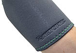 Налокітник MadMax MFA-293 Zahoprene Elbow Support Dark Grey/Green (1шт.) M, фото 6