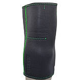 Налокітник MadMax MFA-293 Zahoprene Elbow Support Dark Grey/Green (1шт.) M, фото 9