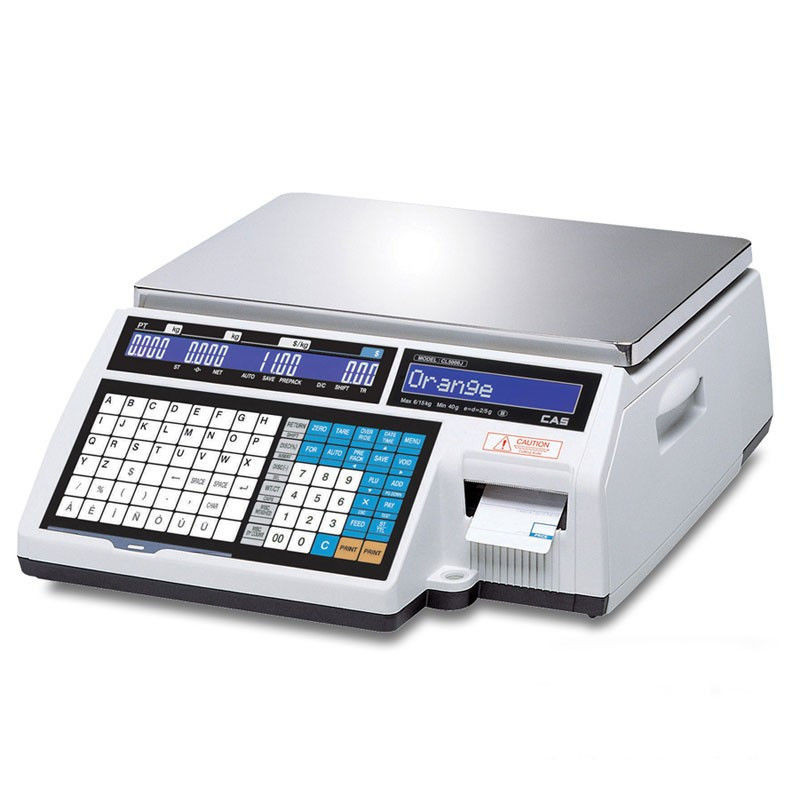 Весы для печати этикетки CAS CL5000J-IB 30 кг - фото 2 - id-p351323913